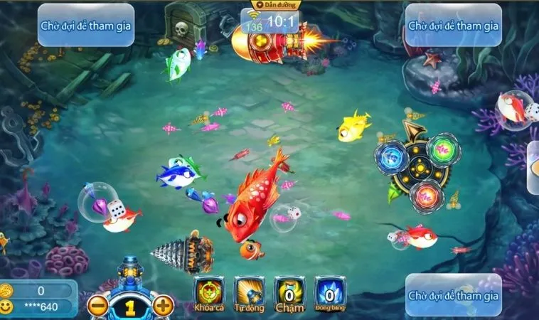 Hệ thống vũ khí trong game Bắn Cá Đại Dương KuWin