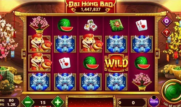 Đồ họa game nổ hũ tại Kuwin thiết kế bắt mắt