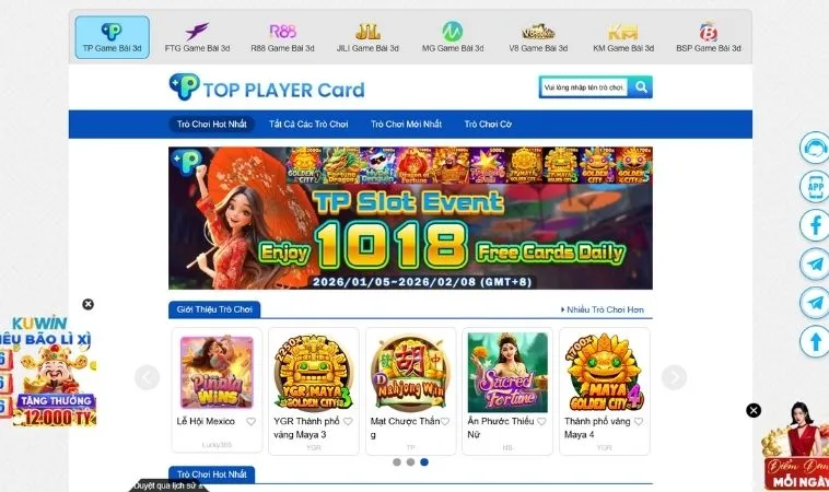 Đa dạng các trò chơi game nhanh tại Kuwin