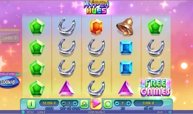 Đồ họa game Nổ Hũ Kim Cương KuWin thiết kế bắt mắt