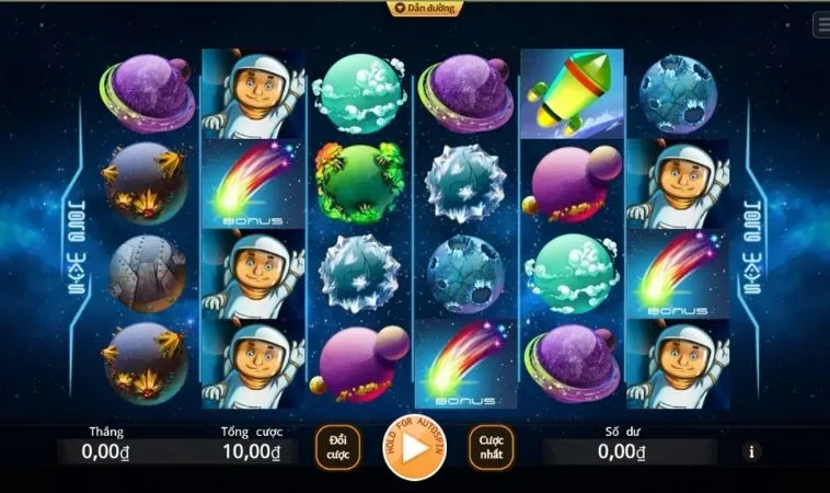 Các biểu tượng trong game Nổ Hũ Vũ Trụ KuWin