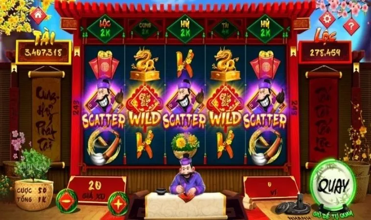 Các biểu tượng trong game Nổ Hũ Ông Đồ Tại KuWin